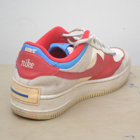 Nike Women's Air Force 1 AF1 Shadow Size 10 Pre Owned - Picture 6 of 8